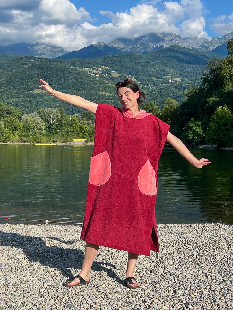 Patron Poncho de Bain – Version Adulte – Image 3