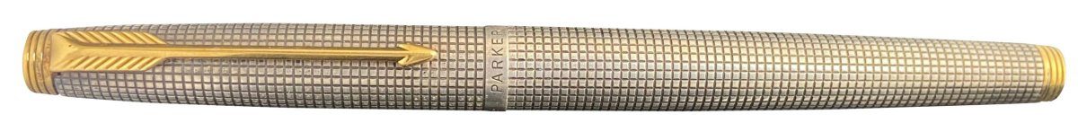 stylo plume PARKER 75 Ciselé argent massif 1970’s – Image 2